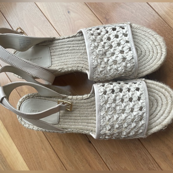 Tory Burch Sandal Wedges - Picture 2 of 8